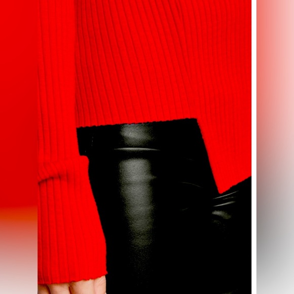 🆕 Rag & Bone Cherry Red Jade Sweater - Picture 4 of 5